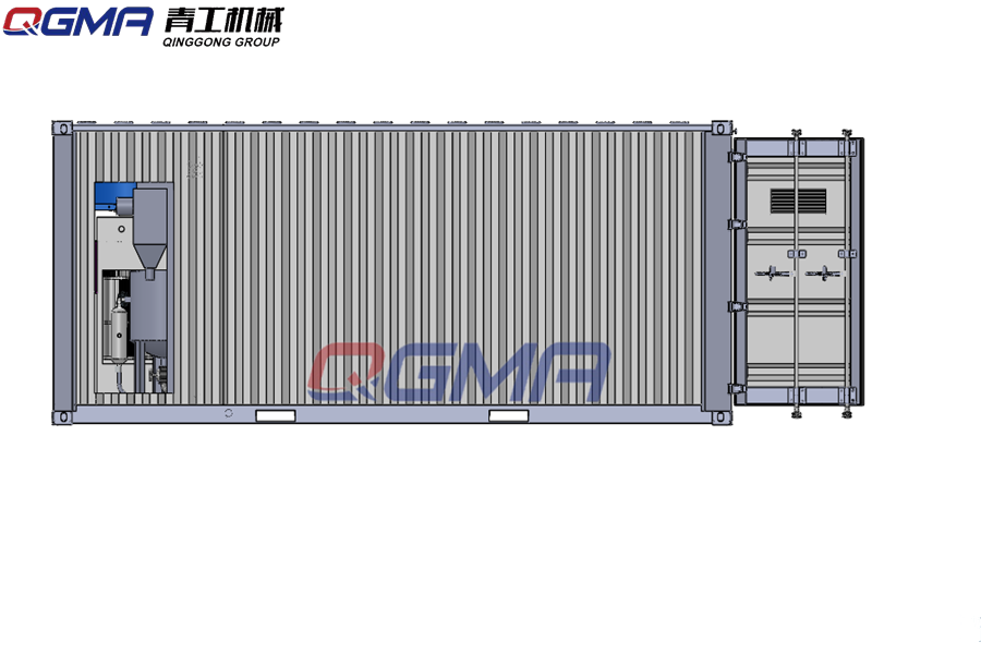 可運輸集裝箱噴砂房的優點